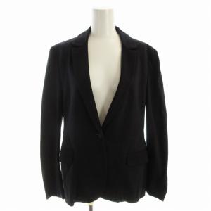 テーラードジャケット シングル 42 黒 ブラック JKPSKA0512 /EE