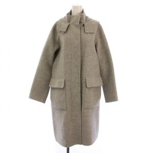 カシミヤ　ダブルフェイス　ロングコート　ピンク 美品♡セオリー ロングコート ダブルフェイス ベルト カシミヤ