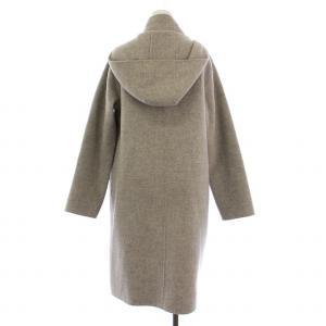 Theory フードコート ロング ウール カシミヤ S グレー 01-7309607 /BM