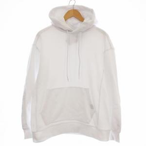 パーカー スウェット プルオーバー 長袖 L 白 ホワイト /G