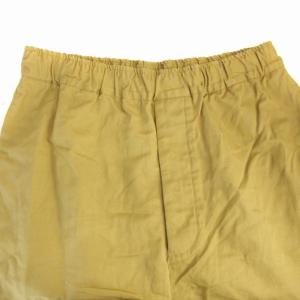 YLEVE ワイドパンツ イージー フルレングス 4 茶 ブラウン 170-2140021 /RO