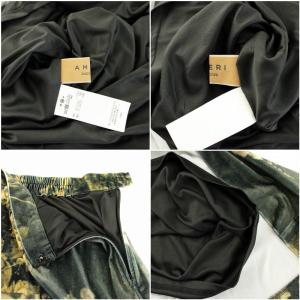 Ameri VINTAGE UNDRESSED 23AW UND FOREIGN BOOK VELOUR SKIRT フレアスカート