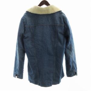 WRANGLER wrange coat デニムジャケット Gジャン ジージャン 裏地ボア L インディゴ WM1771