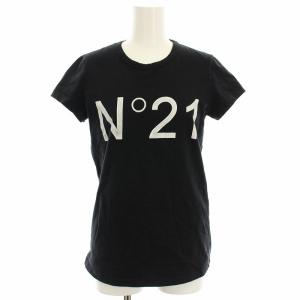 Tシャツ カットソー ロゴ 半袖 36 黒 ブラック 19SP-F031-4157 /HN