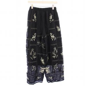 TODAYFUL 25SS Embroidery Patchwork Trousers
