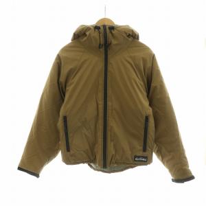 中綿ジャケット アウター フーディー ジップアップ XS ブラウン /NQ