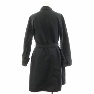 MONCLER BASANE GIUBBOTTO コート ロング丈 アウター 1 黒 ブラック 410934909000