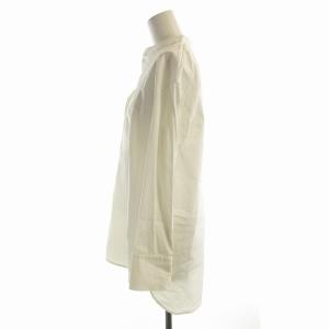 Theory WEALTH MODERN BIB BUTTON DOWN シャツ ブラウス 長袖 S 白 ホワイト 012108208000902