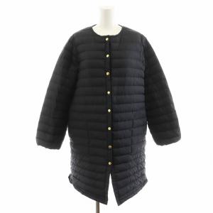 ARKLEY LONG DOWN PA EX UAGLR ダウンコート ロング丈 ノーカラー アウター