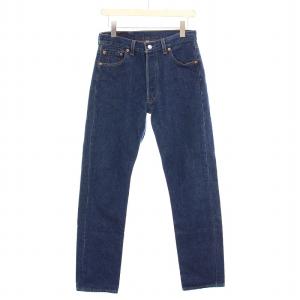 USA製 501《リーバイス》(W33)デニム 濃紺 ビッグE タグ付き 未使用品 501《リーバイス》USA(W31)デニム 濃紺