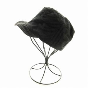 ARTS&SCIENCE キャスケット 帽子 布製 ダークグレー /EE