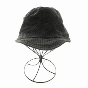 ARTS&SCIENCE キャスケット 帽子 布製 ダークグレー /EE