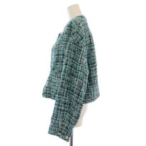 AURALEE 23SS HOMESPUN SUMMER TWEED BLOUSON 0