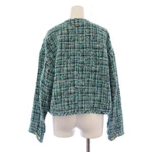 AURALEE 23SS HOMESPUN SUMMER TWEED BLOUSON 0