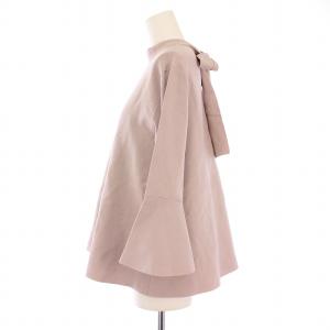 ADORE カットソー 長袖 リボン 袖フレア ストレッチ 無地 38 ピンク /BB