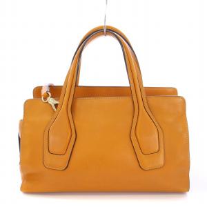 TOD'S 2WAY ハンドバッグ ショルダー 2WAY ブラウン