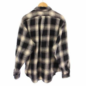 Shinzone Ombre Check Shirt オンブレチェックシャツ ボタンダウン ブラウス 長袖 レギュラーカラー