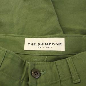 Shinzone BAKER PANTS ベイカーパンツ ジップフライ 38 カーキ 15AMSPA18 /BB