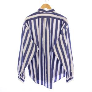 Shinzone STRIPED DADDY SHIRT ストライプダディシャツ ボタンダウン ブラウス 長袖 レギュラーカラー