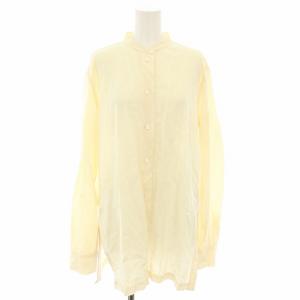 24SS アラリアジャガードブラウス ARALIA JACQUARD BLOUSE シャツ バンドカラー