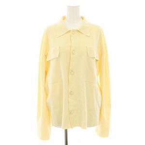 24SS ニットシャツ KNIT SHIRTS セーター ブラウス 長袖 FO クリーム 24SMSNI03