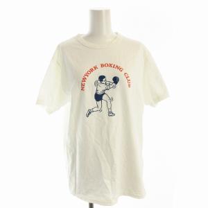 Tシャツ カットソー 半袖 プリント F 白 ホワイト 23MMSSCU09 /EE
