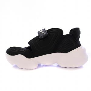 AQUA RIFT BLACK WHITE スニーカー US6.5