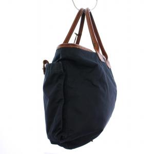 Felisi トートバッグ ハンドバッグ ナイロン レザー ネイビー 茶 0236 /BM