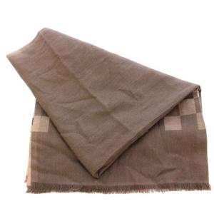 LOUIS VUITTON ストール カシミヤ ブラウン