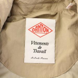 DANTON COVERALLS カバーオール 中綿ジャケット ナイロン ステンカラー アウター ロゴ ワンポイント