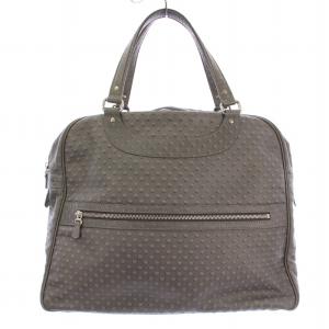 ハンドバッグ グレー