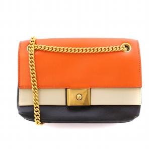 Cheyne Mini Paneled Leather Shoulder Bag ミニパネルレザーショルダーバッグ