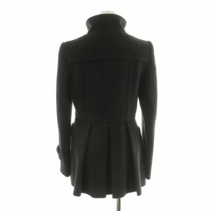 BURBERRY BLACK LABEL ダッフルコート アウター ミドル ハーフ スタンドネック 38 ブラウン D5B14-268-56 /NQ