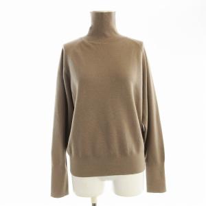 CAILLE ハイネックニット セーター 長袖 4 茶 ブラウン KRCXNW0501 /EE