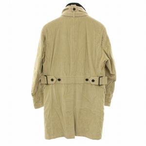 DURBAN ギャングコート アウター コーデュロイ シープファー タグ付き M ベージュ W560641 /YT