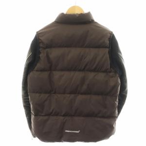 UNDERCOVERISM FOR REBELS ダウンジャケット 切替 ブラウン