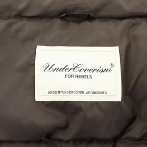 UNDERCOVERISM FOR REBELS ダウンジャケット 切替 ブラウン