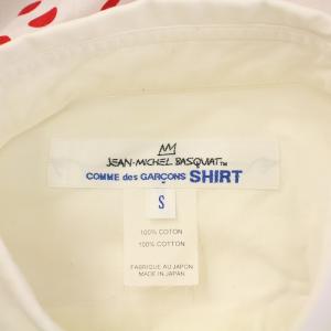 COMME des GARCONS SHIRT JEAN MICHEL BASQUIAT カジュアルシャツ