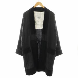 16SS RUUNPE COAT モヘヤ混 1 グレー 0116205013017