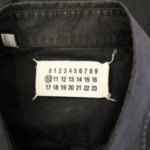 Martin Margiela 10 ウエスタンシャツ 44 ブラック