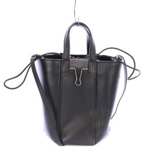Vintage Allen Leather Bucket Bag