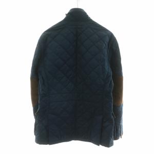 POLO RALPH LAUREN キルティングジャケット アウター エルボーパッチ M ネイビー 710575529001 /NQ