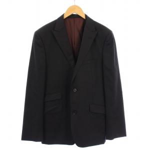 BURBERRY BLACK LABEL シングルスーツ セットアップ テーラードジャケット アウター 総裏地 テーパードパンツ スラックス ジップフライ