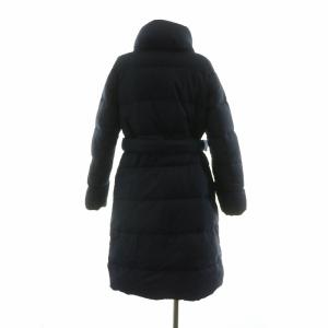 MACKINTOSH PHILOSOPHY MACKINTOSHPHILOSOPHY ダウンコート ジャケット アウター ロング ベルト付き 36 ネイビー H5A30-240-29 /NQ