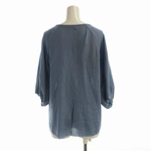 ADORE カットソー パフスリー 五分袖 38 ライトブルー  531-170209 /RO