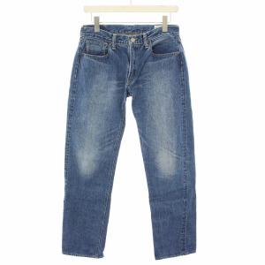 デニムパンツ ジーンズ ジップフライ 3 青 ブルー /YT