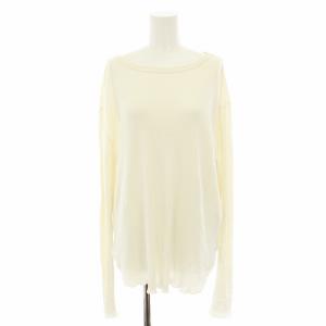 24AW リブロングスリーブTシャツ RIB LONGSLEEVE T-SHIRT カットソー 長袖 白