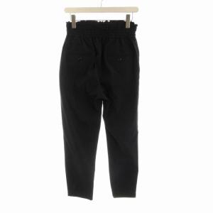 JOURNAL STANDARD 23SS ナイロンストレッチパンツ ハイウエスト フルレングス 36 黒 ブラック 23030400902110