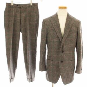 PILGRIM Super130s ウールフランネル 段返り3B スーツ 61068406107 セットアップ