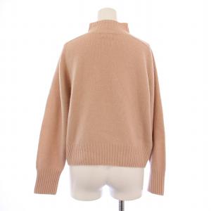 MARGARET HOWELL ニット セーター 長袖 ハイネック カシミヤ ウール 2 ピンク /BM